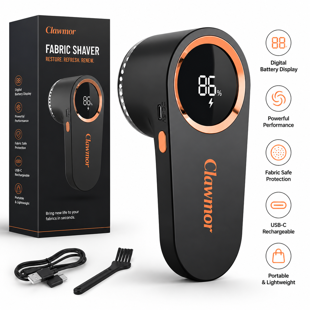 Clawmor Fabric Shaver